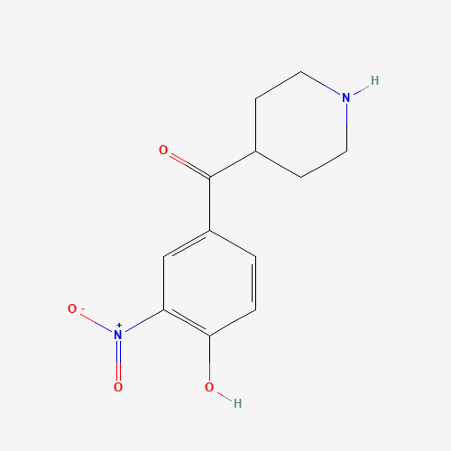 (4-hydroxy-3-nitrophenyl)-piperidin-4-ylmethanone (CAS: 1514925-88-2) - Related Chemical Product