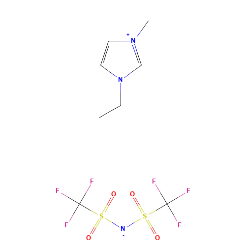 bis(trifluoromethylsulfonyl)azanide;1-ethyl-3-methylimidazol-3-ium (CAS: 174899-82-2) - Related Chemical Product