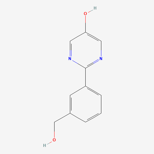 2-[3-(hydroxymethyl)phenyl]pyrimidin-5-ol (CAS: 1369761-19-2) - Related Chemical Product