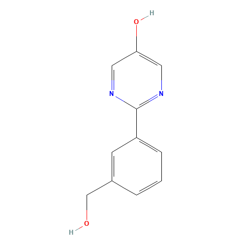 2-[3-(hydroxymethyl)phenyl]pyrimidin-5-ol (CAS: 1369761-19-2) - Related Chemical Product
