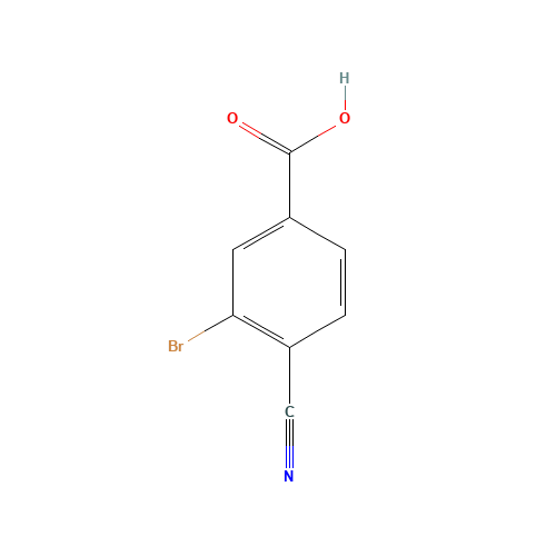 3-bromo-4-cyanobenzoic acid (CAS: 581213-69-6) - Related Chemical Product