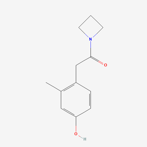 1-(azetidin-1-yl)-2-(4-hydroxy-2-methylphenyl)ethanone (CAS: 1402554-76-0) - Related Chemical Product
