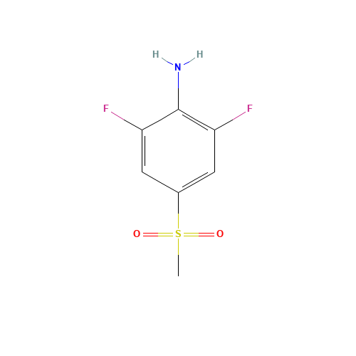 2,6-difluoro-4-methylsulfonylaniline (CAS: 1147557-74-1) - Related Chemical Product