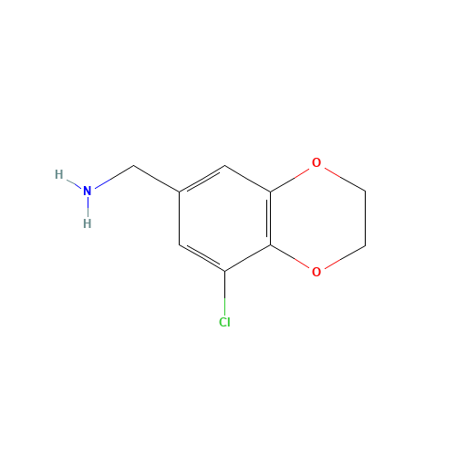 (5-chloro-2,3-dihydro-1,4-benzodioxin-7-yl)methanamine (CAS: 923215-34-3) - Related Chemical Product