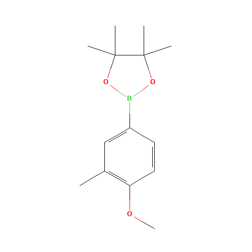 2-(4-methoxy-3-methylphenyl)-4,4,5,5-tetramethyl-1,3,2-dioxaborolane (CAS: 214360-63-1) - Related Chemical Product