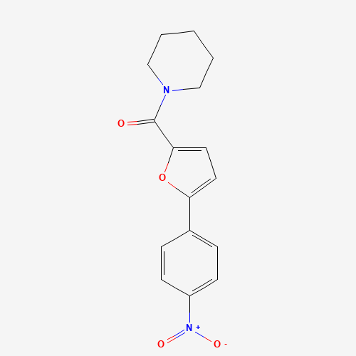 [5-(4-nitrophenyl)furan-2-yl]-piperidin-1-ylmethanone (CAS: 331971-20-1) - Related Chemical Product