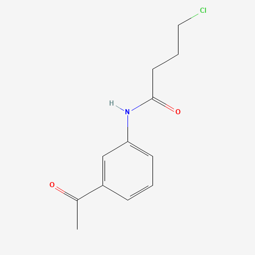 N-(3-acetylphenyl)-4-chlorobutanamide (CAS: 541541-84-8) - Related Chemical Product