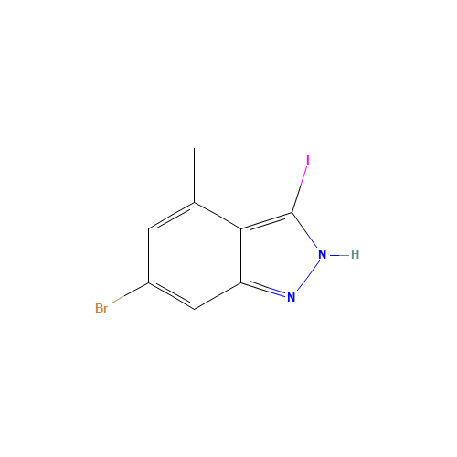 6-bromo-3-iodo-4-methyl-2H-indazole (CAS: 885521-53-9) - Related Chemical Product