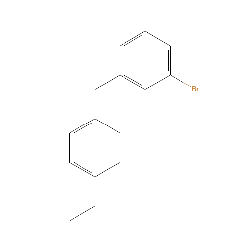 1-bromo-3-[(4-ethylphenyl)methyl]benzene (CAS: 333360-86-4) - Related Chemical Product