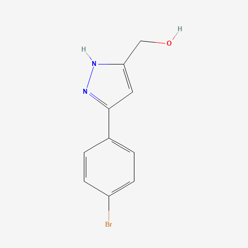 [3-(4-bromophenyl)-1H-pyrazol-5-yl]methanol (CAS: 1192020-75-9) - Related Chemical Product