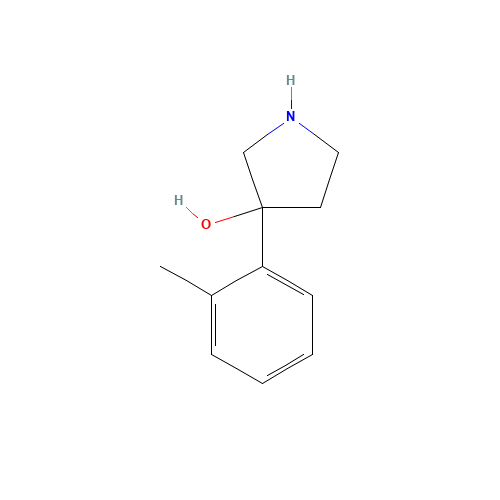 3-(2-methylphenyl)pyrrolidin-3-ol (CAS: 702630-29-3) - Related Chemical Product