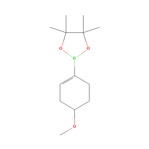 2-(4-methoxycyclohexen-1-yl)-4,4,5,5-tetramethyl-1,3,2-dioxaborolane (CAS: 1092938-92-5) - Related Chemical Product
