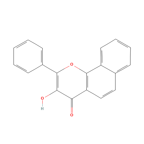 3-hydroxy-2-phenylbenzo[h]chromen-4-one (CAS: 22812-50-6) - Related Chemical Product