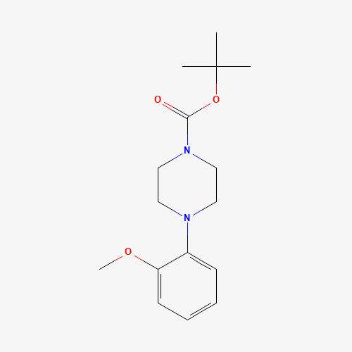 tert-butyl 4-(2-methoxyphenyl)piperazine-1-carboxylate (CAS: 95520-98-2) - Chemical Structure and Molecular Formula 