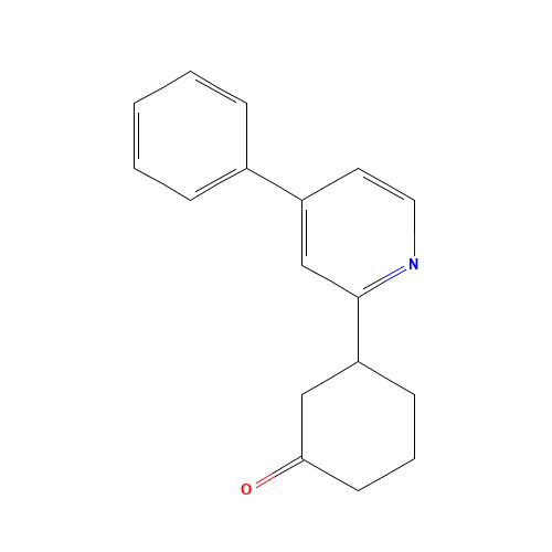 3-(4-phenylpyridin-2-yl)cyclohexan-1-one (CAS: 1241504-97-1) - Related Chemical Product