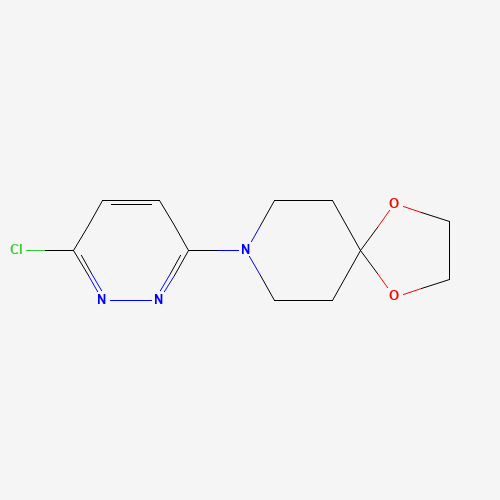 8-(6-chloropyridazin-3-yl)-1,4-dioxa-8-azaspiro[4.5]decane (CAS: 606131-62-8) - Related Chemical Product