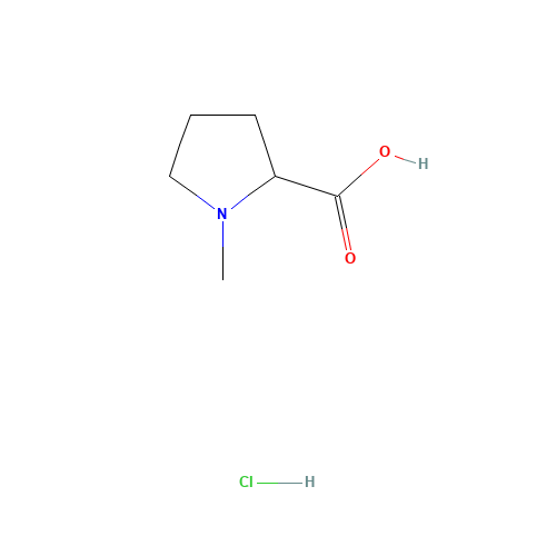 1-methylpyrrolidine-2-carboxylic acid;hydrochloride (CAS: 30727-22-1) - Related Chemical Product