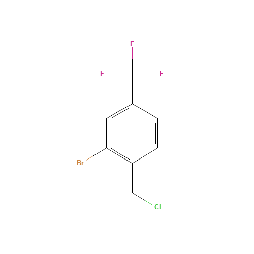 2-bromo-1-(chloromethyl)-4-(trifluoromethyl)benzene (CAS: 480438-96-8) - Related Chemical Product
