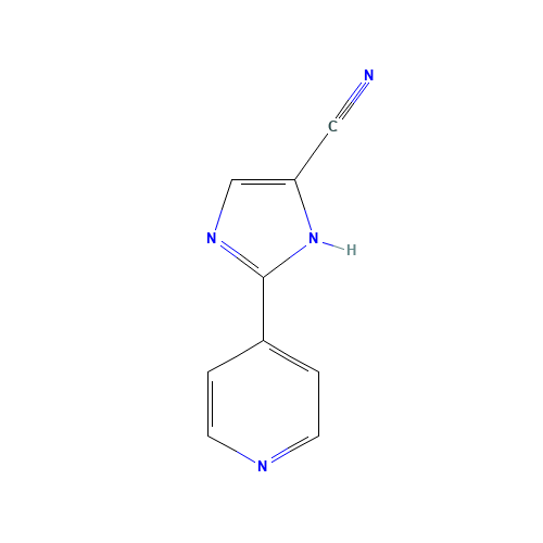 2-pyridin-4-yl-1H-imidazole-5-carbonitrile (CAS: 34626-11-4) - Related Chemical Product