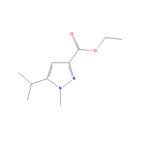 ethyl 1-methyl-5-propan-2-ylpyrazole-3-carboxylate (CAS: 1170483-34-7) - Related Chemical Product
