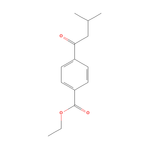 ethyl 4-(3-methylbutanoyl)benzoate (CAS: 1393125-61-5) - Related Chemical Product