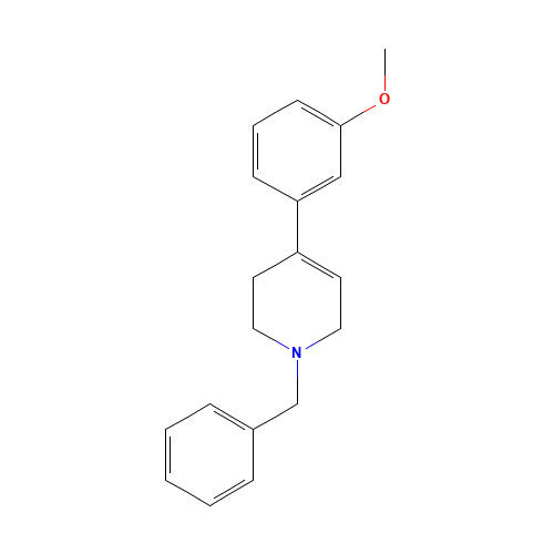 1-benzyl-4-(3-methoxyphenyl)-3,6-dihydro-2H-pyridine (CAS: 99329-65-4) - Related Chemical Product