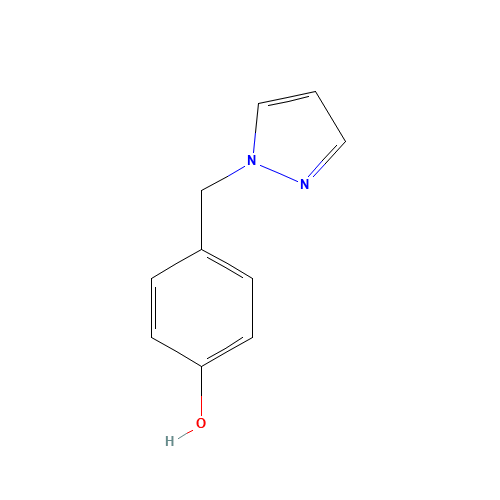 4-(pyrazol-1-ylmethyl)phenol (CAS: 80200-09-5) - Related Chemical Product