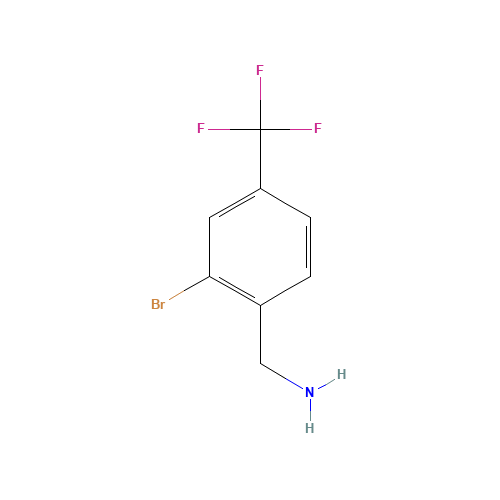 [2-bromo-4-(trifluoromethyl)phenyl]methanamine (CAS: 1001109-50-7) - Related Chemical Product