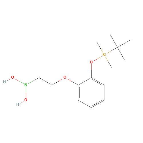 2-[2-[tert-butyl(dimethyl)silyl]oxyphenoxy]ethylboronic acid (CAS: 1169835-57-7) - Related Chemical Product