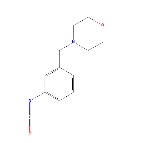 4-[(3-isocyanatophenyl)methyl]morpholine (CAS: 166740-66-5) - Related Chemical Product