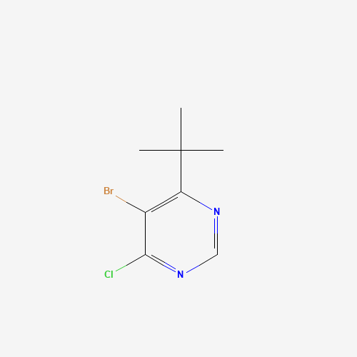 5-bromo-4-tert-butyl-6-chloropyrimidine (CAS: 3438-54-8) - Related Chemical Product