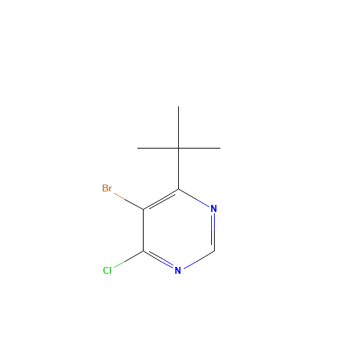5-bromo-4-tert-butyl-6-chloropyrimidine (CAS: 3438-54-8) - Related Chemical Product