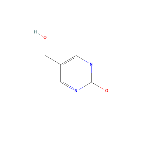 (2-methoxypyrimidin-5-yl)methanol (CAS: 1158735-09-1) - Chemical Structure and Molecular Formula 