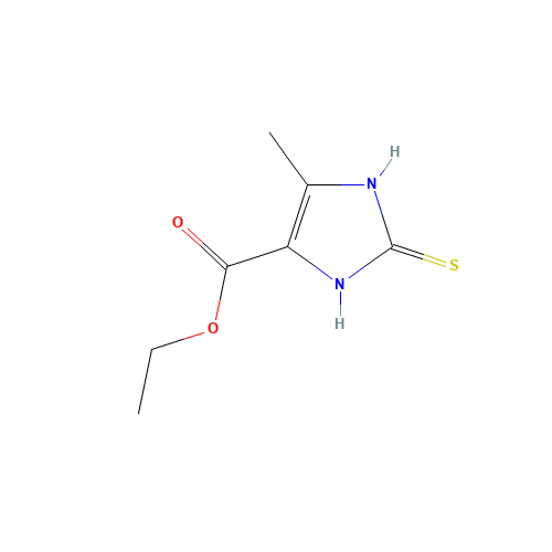 ethyl 5-methyl-2-sulfanylidene-1,3-dihydroimidazole-4-carboxylate (CAS: 57332-78-2) - Related Chemical Product