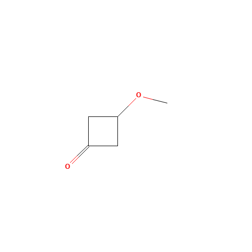 3-methoxycyclobutan-1-one (CAS: 30830-25-2) - Chemical Structure and Molecular Formula 