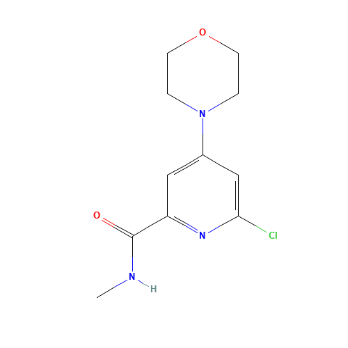 6-chloro-N-methyl-4-morpholin-4-ylpyridine-2-carboxamide (CAS: 1353875-71-4) - Related Chemical Product