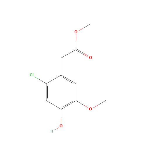 methyl 2-(2-chloro-4-hydroxy-5-methoxyphenyl)acetate (CAS: 1374575-09-3) - Related Chemical Product