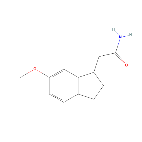 2-(6-methoxy-2,3-dihydro-1H-inden-1-yl)acetamide (CAS: 87929-09-7) - Related Chemical Product