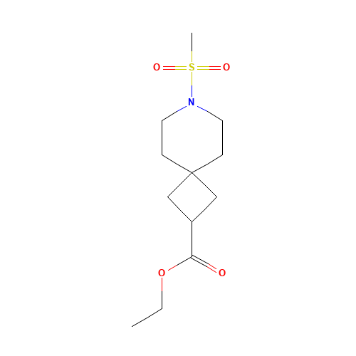 ethyl 7-methylsulfonyl-7-azaspiro[3.5]nonane-2-carboxylate (CAS: 1227610-33-4) - Related Chemical Product