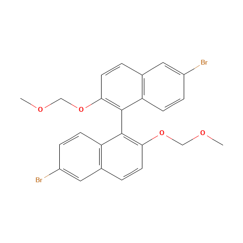 6-bromo-1-[6-bromo-2-(methoxymethoxy)naphthalen-1-yl]-2-(methoxymethoxy)naphthalene (CAS: 211560-97-3) - Related Chemical Product