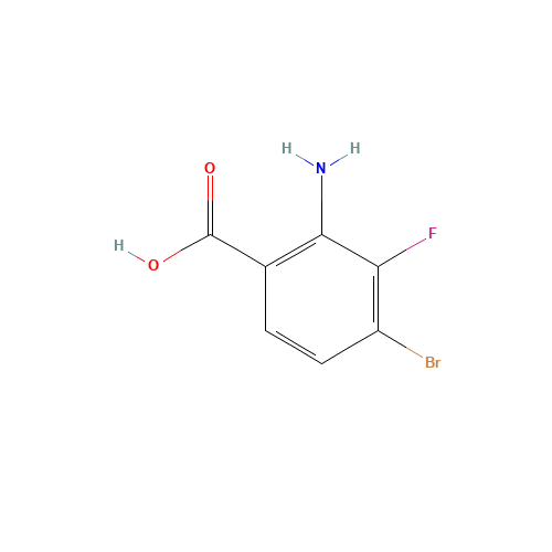 2-amino-4-bromo-3-fluorobenzoic acid (CAS: 1416013-62-1) - Related Chemical Product