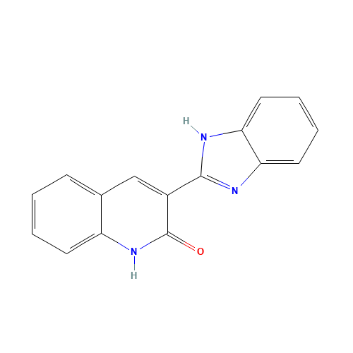3-(1,3-dihydrobenzimidazol-2-ylidene)quinolin-2-one (CAS: 83520-73-4) - Related Chemical Product