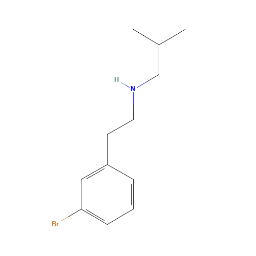N-[2-(3-bromophenyl)ethyl]-2-methylpropan-1-amine (CAS: 919347-78-7) - Related Chemical Product