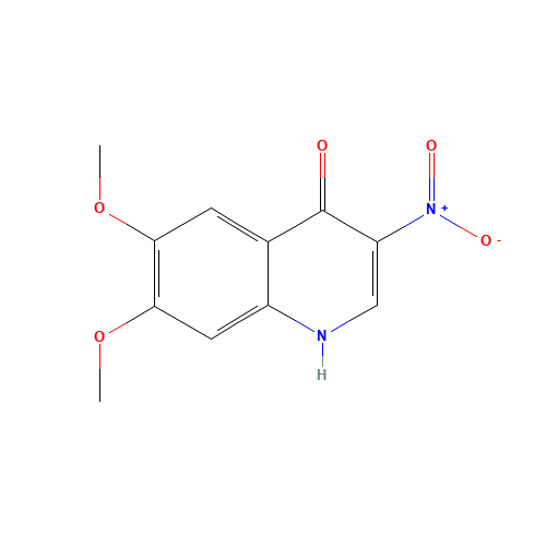6,7-dimethoxy-3-nitro-1H-quinolin-4-one (CAS: 205448-44-8) - Related Chemical Product
