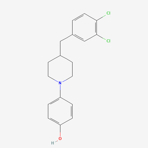 4-[4-[(3,4-dichlorophenyl)methyl]piperidin-1-yl]phenol (CAS: 851702-87-9) - Related Chemical Product