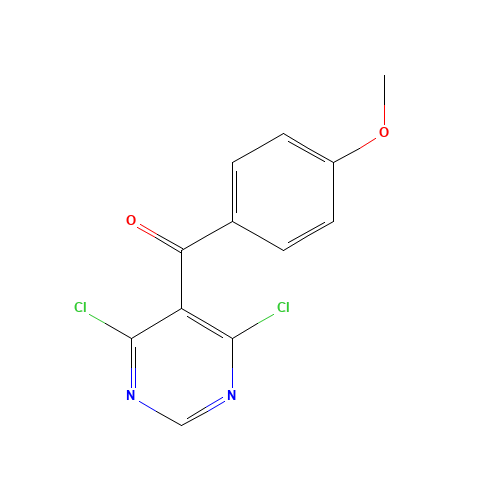 (4,6-dichloropyrimidin-5-yl)-(4-methoxyphenyl)methanone (CAS: 1245646-55-2) - Related Chemical Product