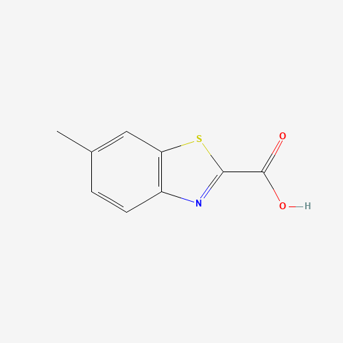 6-methyl-1,3-benzothiazole-2-carboxylic acid (CAS: 3507-18-4) - Chemical Structure and Molecular Formula 