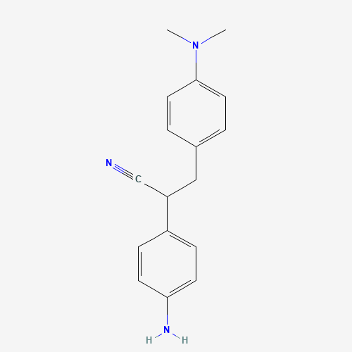 2-(4-aminophenyl)-3-[4-(dimethylamino)phenyl]propanenitrile (CAS: 2958-49-8) - Related Chemical Product
