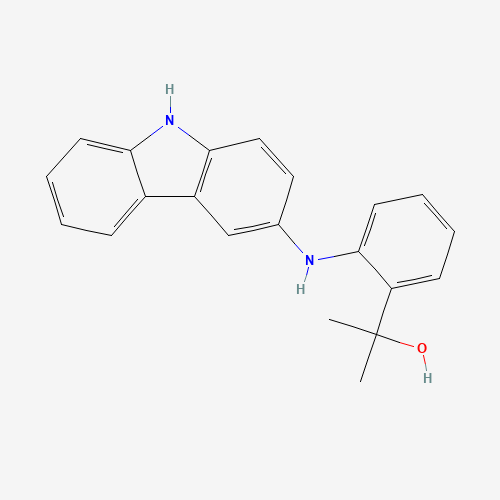2-[2-(9H-carbazol-3-ylamino)phenyl]propan-2-ol (CAS: 1352821-35-2) - Related Chemical Product