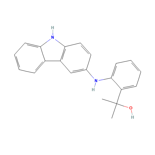 2-[2-(9H-carbazol-3-ylamino)phenyl]propan-2-ol (CAS: 1352821-35-2) - Related Chemical Product